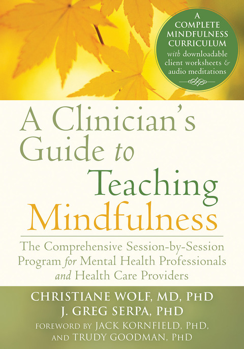 Cover image for book A Clinician's Guide to Teaching Mindfulness