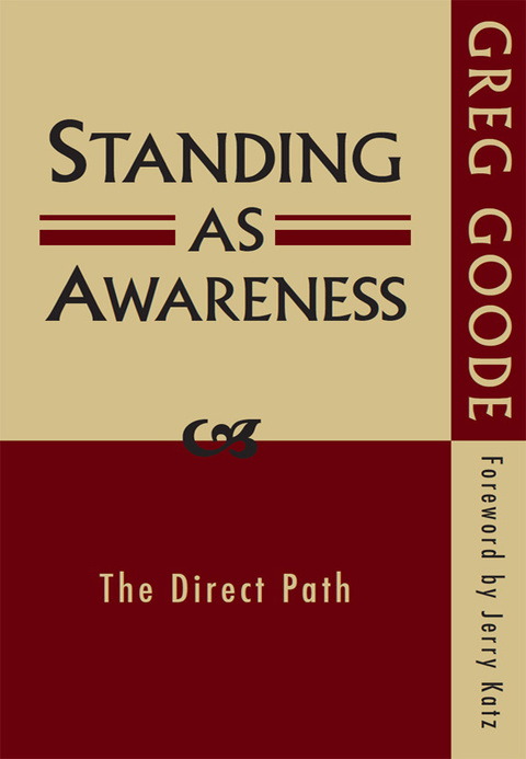 Cover image for book Standing as Awareness