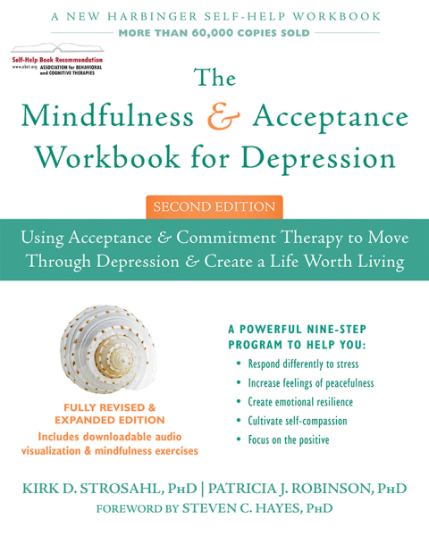 Cover image for book The Mindfulness and Acceptance Workbook for Depression