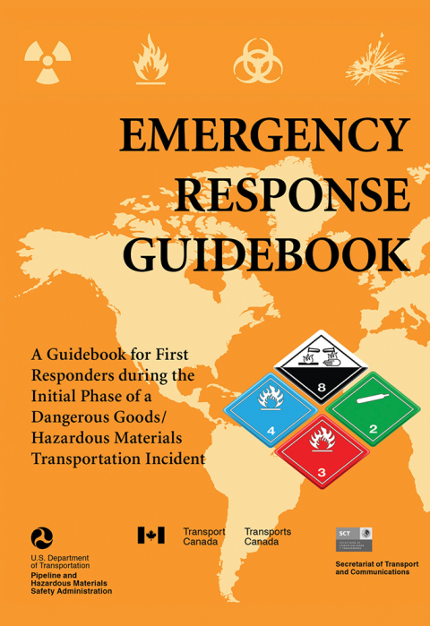 Cover image for book Emergency Response Guidebook