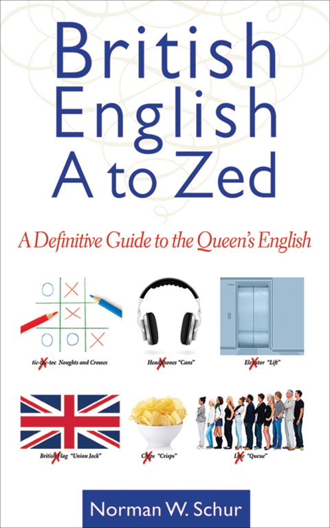 Cover image for book British English from A to Zed