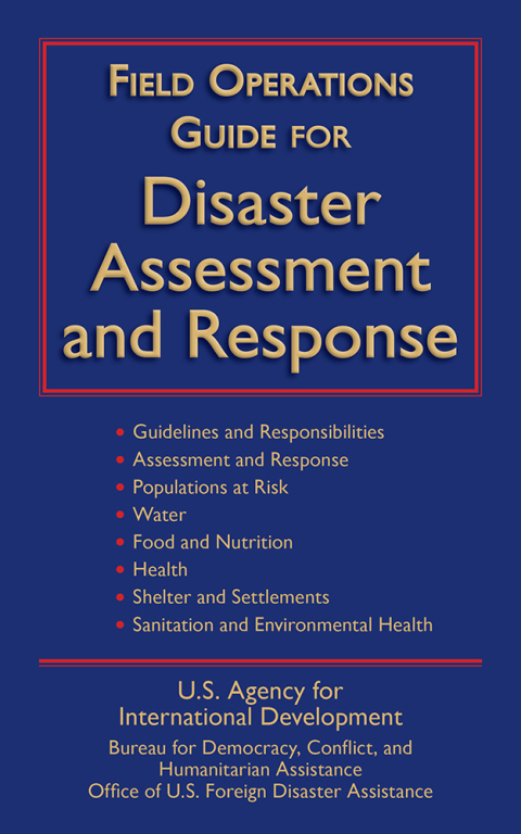 Cover image for book Field Operations Guide for Disaster Assessment and Response