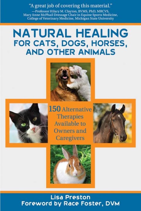 Cover image for book Natural Healing for Cats, Dogs, Horses, and Other Animals