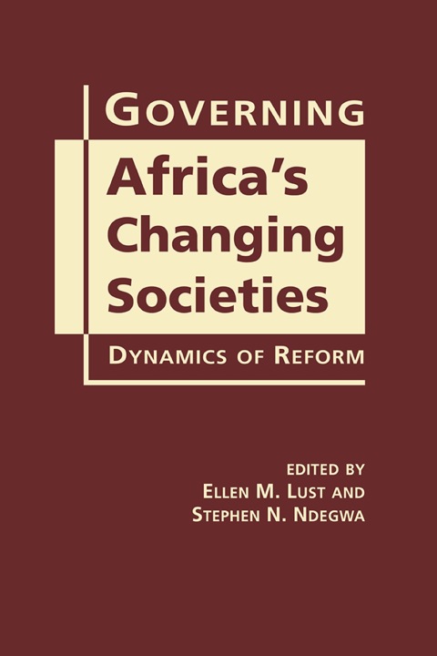 Cover image for book Governing Africa's Changing Societies: Dynamics of Reform