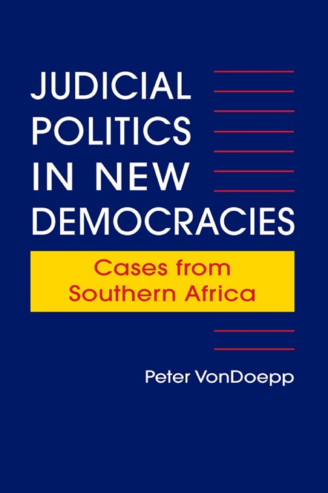 Cover image for book Judicial Politics in New Democracies: Cases from Southern Africa