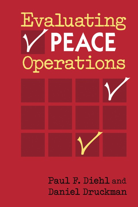 Cover image for book Evaluating Peace Operations