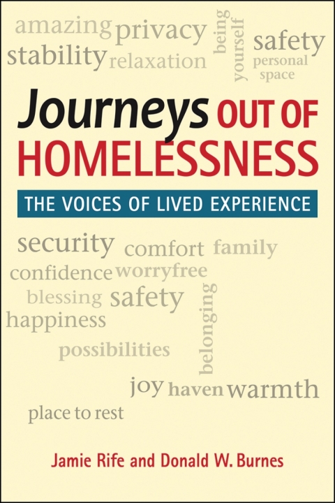 Cover image for book Journeys Out of Homelessness: The Voices of Lived Experience