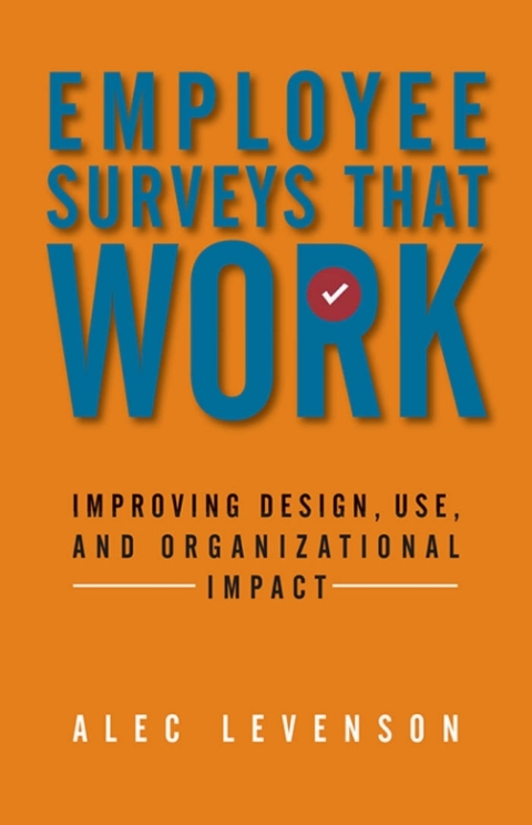 Cover image for book Employee Surveys That Work
