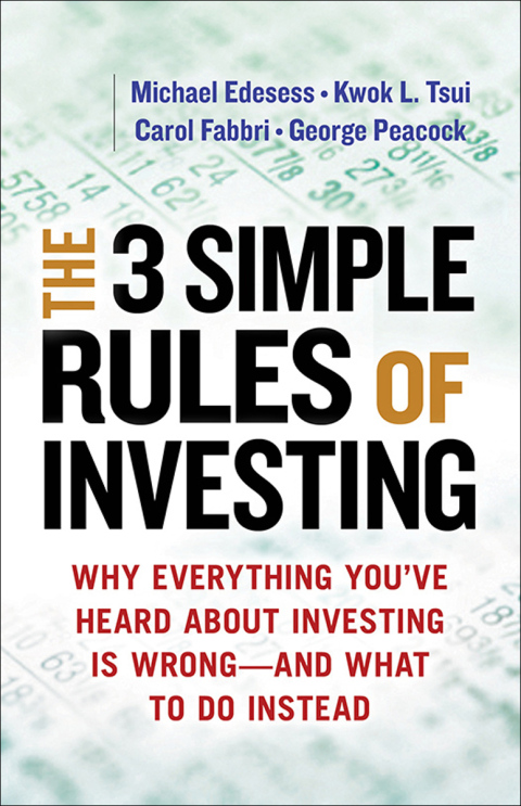 Cover image for book The 3 Simple Rules of Investing