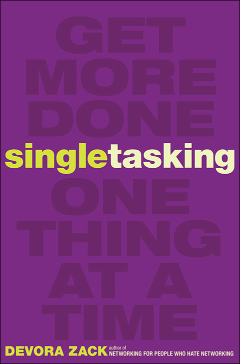 Cover image for book Singletasking