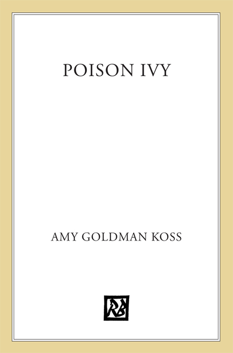 Cover image for book Poison Ivy