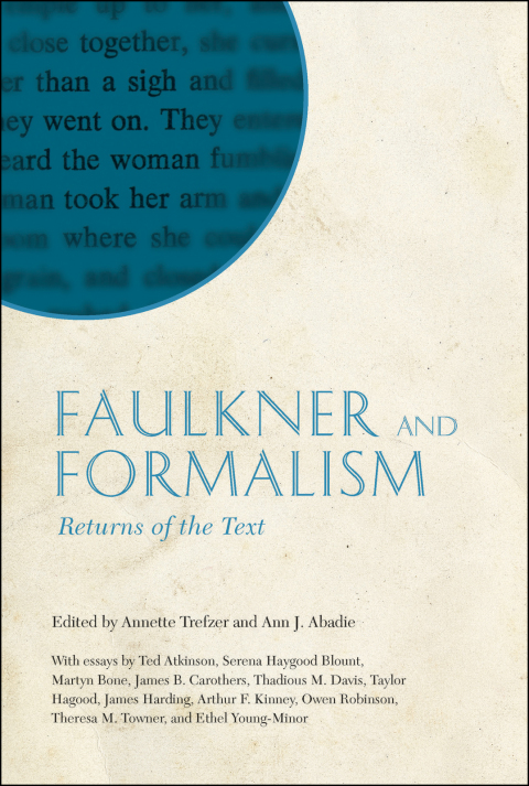 Cover image for book Faulkner and Formalism