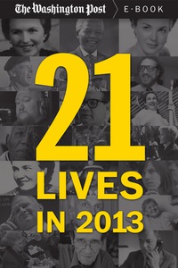 Cover image: 21 Lives in 2013