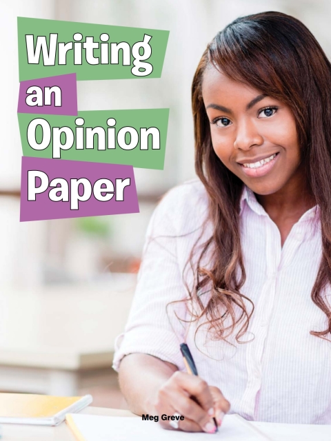 Cover image for book Writing an Opinion Paper