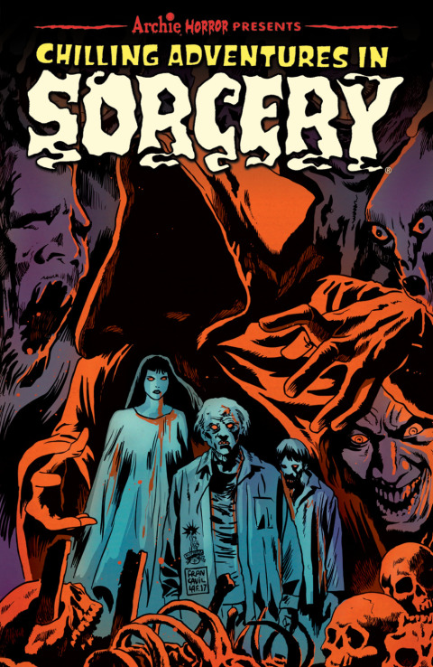 Cover image for book Chilling Adventures in Sorcery