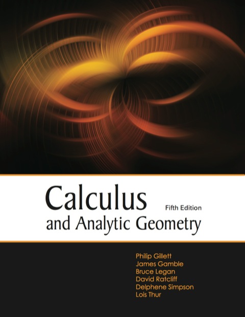 Cover image for book Calculus and Analytic Geometry