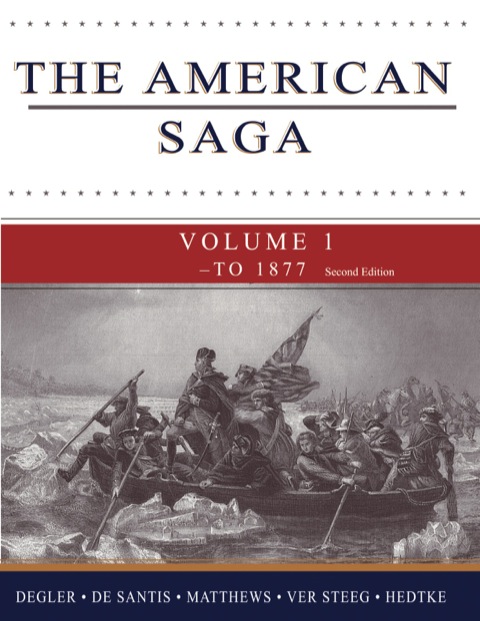 Cover image for book The American Saga Volume 1