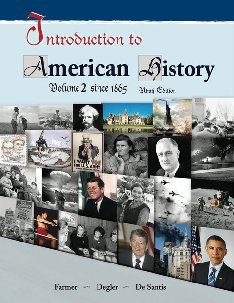Cover image for book Introduction to American History Volume 2