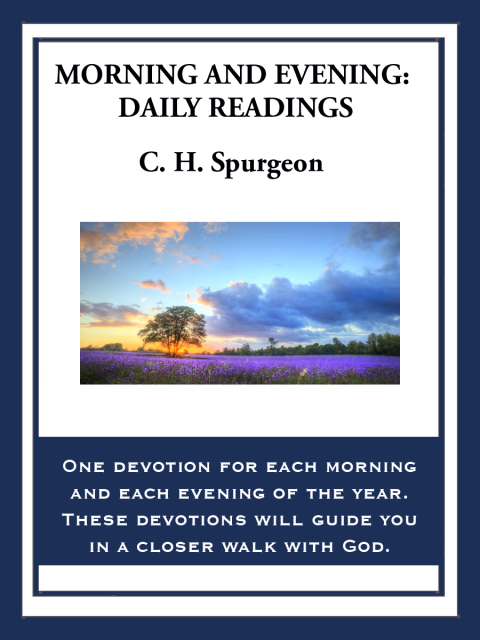 Cover image for book Morning and Evening