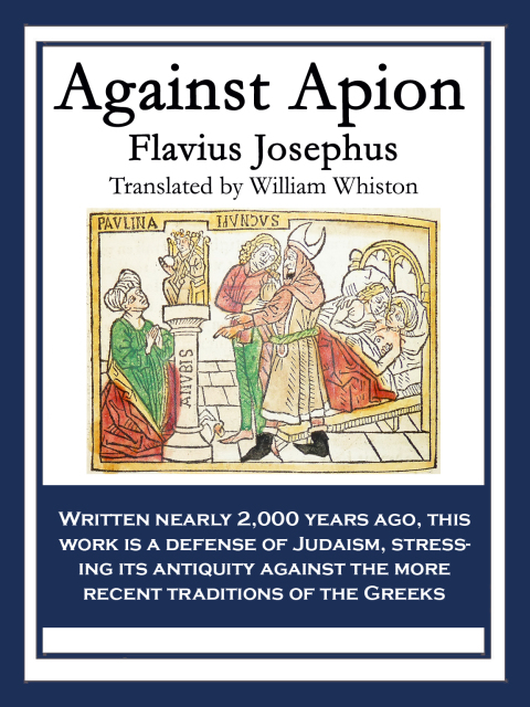 Cover image for book Against Apion