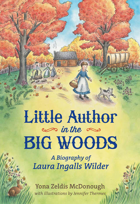 Cover image for book Little Author in the Big Woods