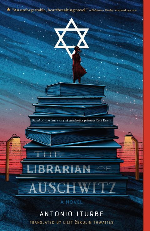 Cover image for book The Librarian of Auschwitz