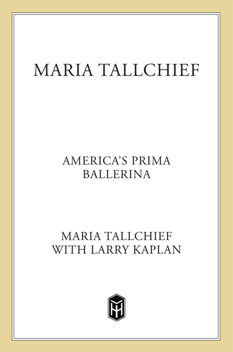 Cover image for book Maria Tallchief