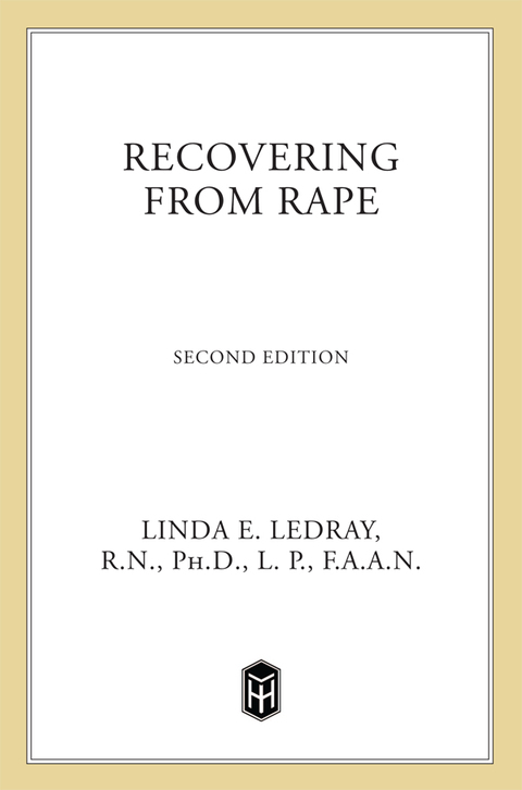 Cover image for book Recovering From Rape
