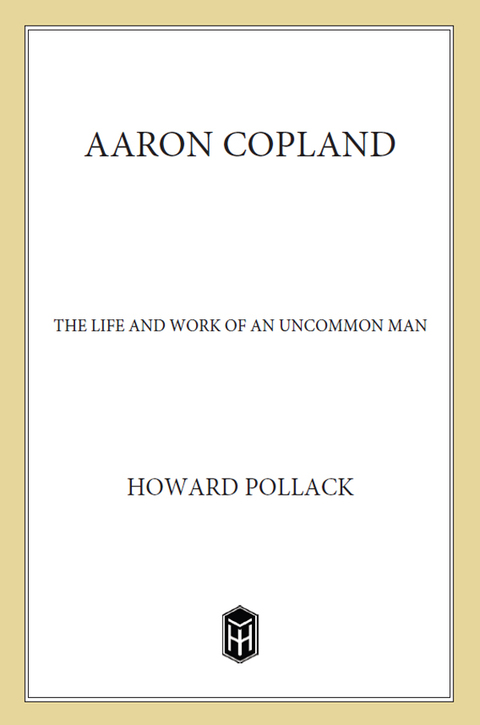 Cover image for book Aaron Copland