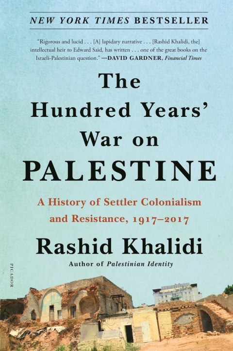 Cover image for book The Hundred Years' War on Palestine