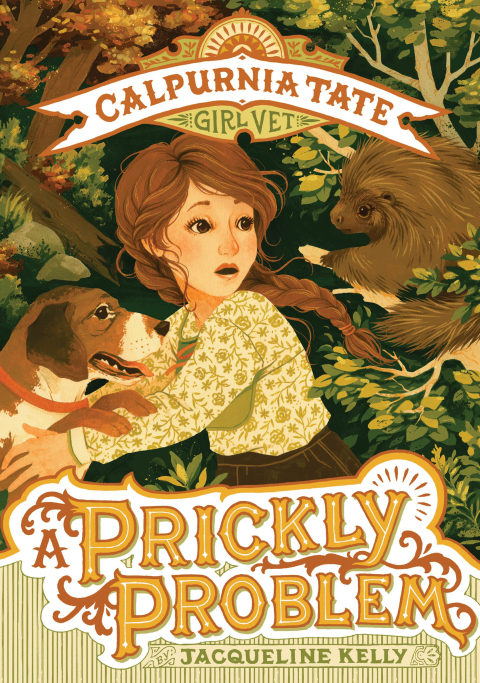 Cover image for book A Prickly Problem: Calpurnia Tate, Girl Vet