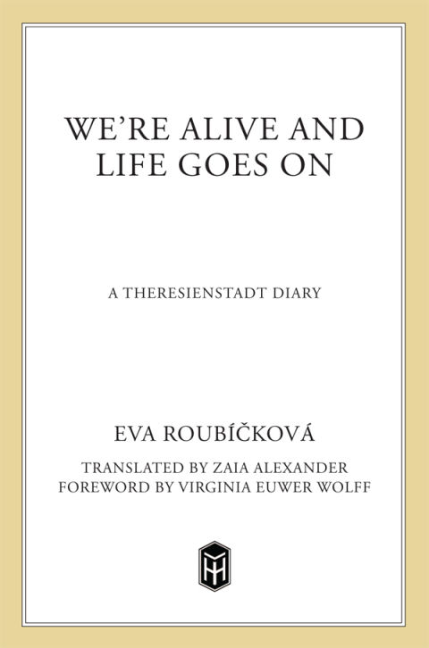 Cover image for book We're Alive and Life Goes On