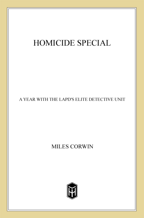 Cover image for book Homicide Special