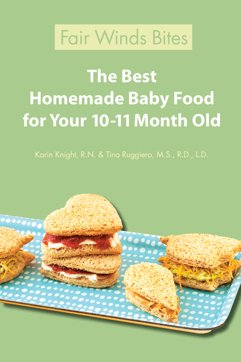 Cover image for book The Best Homemade Baby Food For Your 10-11 Month Old