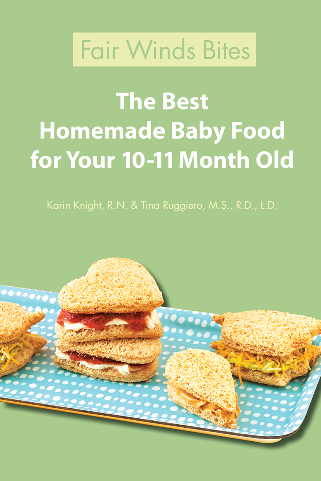 The Best Homemade Baby Food For Your 10-11 Month Old