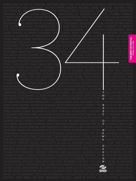 Cover image for book The Best of News Design 34th Edition