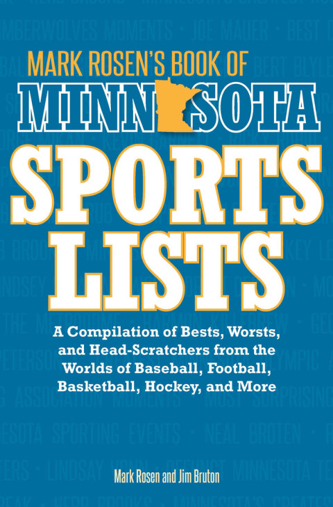 Cover image for book Mark Rosen's Book of Minnesota Sports Lists