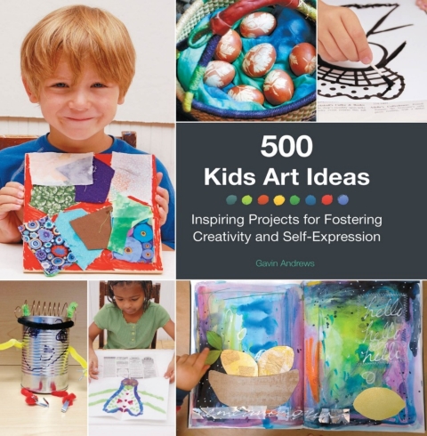 Cover image for book 500 Kids Art Ideas