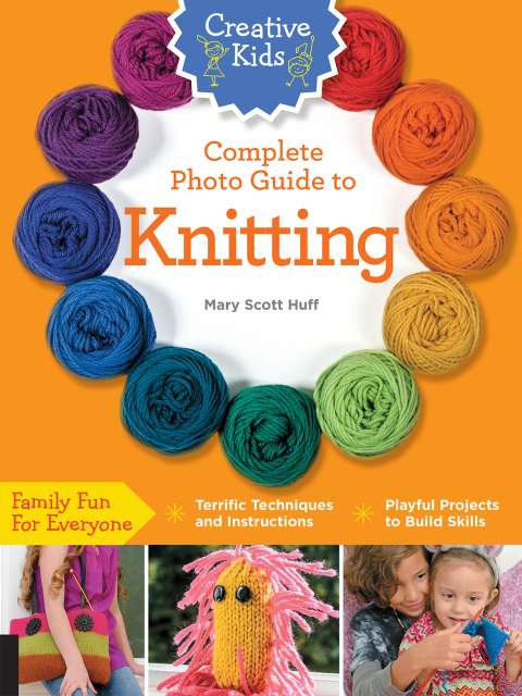 Cover image for book Creative Kids Complete Photo Guide to Knitting