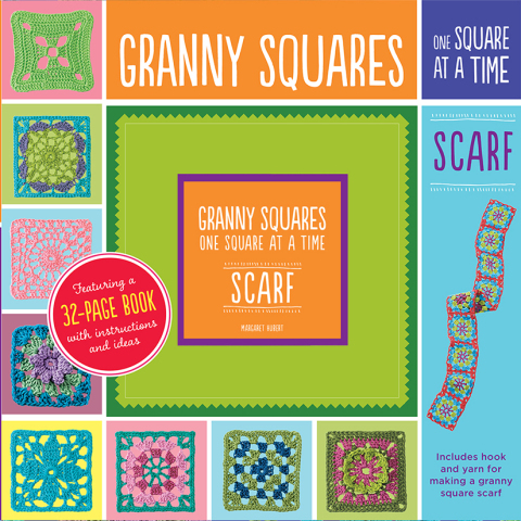 Cover image for book Granny Squares, One Square at a Time / Scarf