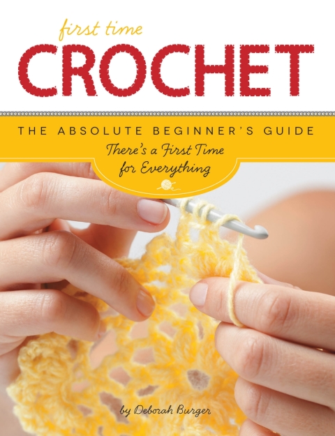 Cover image for book First Time Crochet
