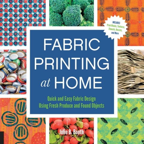 Cover image for book Fabric Printing at Home
