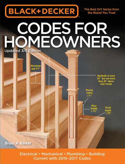 Cover image for book Black & Decker Codes for Homeowners, Updated Edition