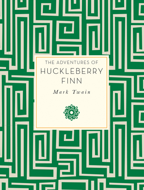 Cover image for book Adventures of Huckleberry Finn