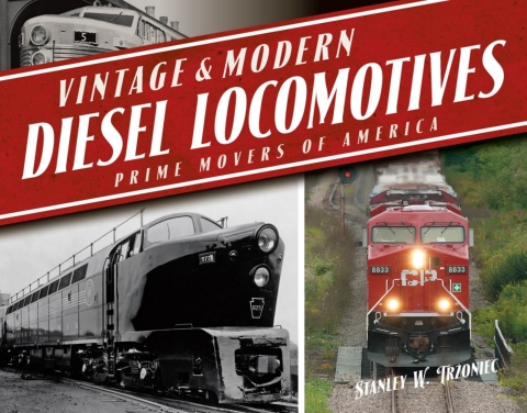 Cover image for book Vintage & Modern Diesel Locomotives