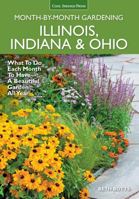 Cover image for book Illinois, Indiana & Ohio Month-by-Month Gardening