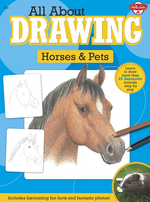 Cover image for book All About Drawing Horses & Pets