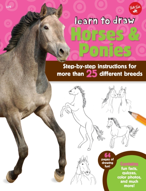 Cover image for book Learn to Draw Horses & Ponies