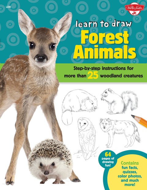 Cover image for book Learn to Draw Forest Animals
