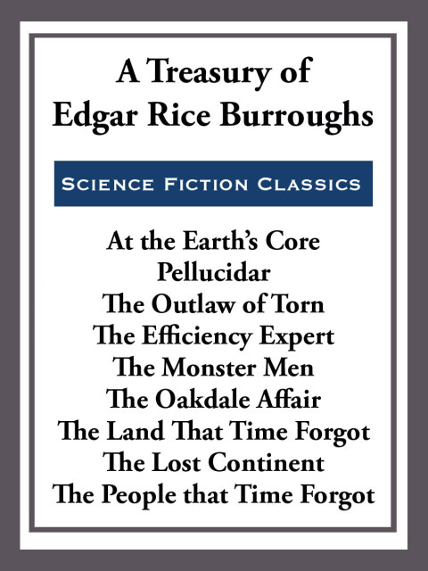 Cover image for book A Treasury of Edgar Rice Burroughs